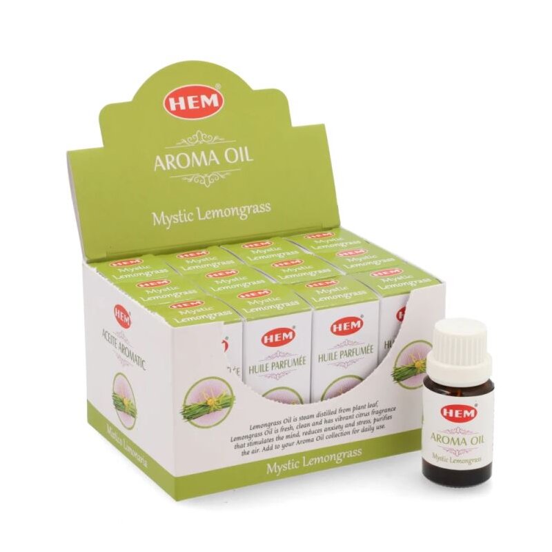 Vonný olej HEM Mystic Lemongrass – balenie 10 ml