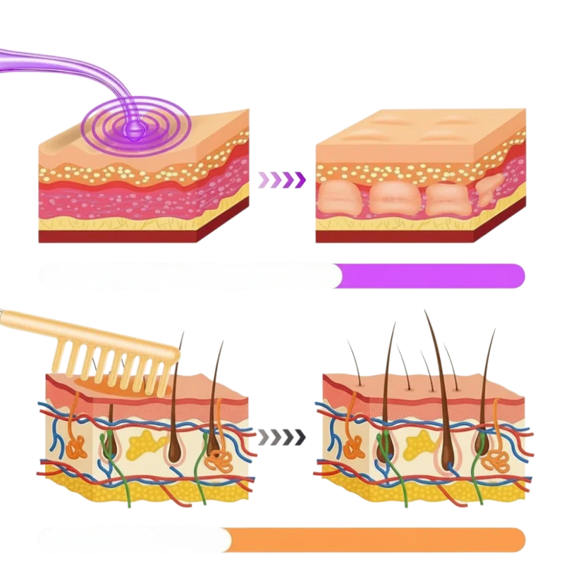 Ozonizér Beauty Instrument – sada 6 sklenených elektród na elektroterapiu