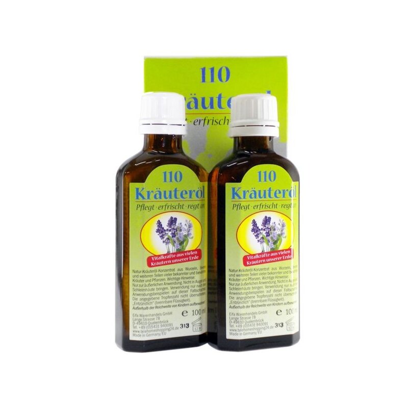 Bylinkový olej Kräuter 110 - 100 ml