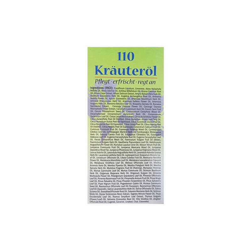 Bylinkový olej Kräuter 110 - 200 ml