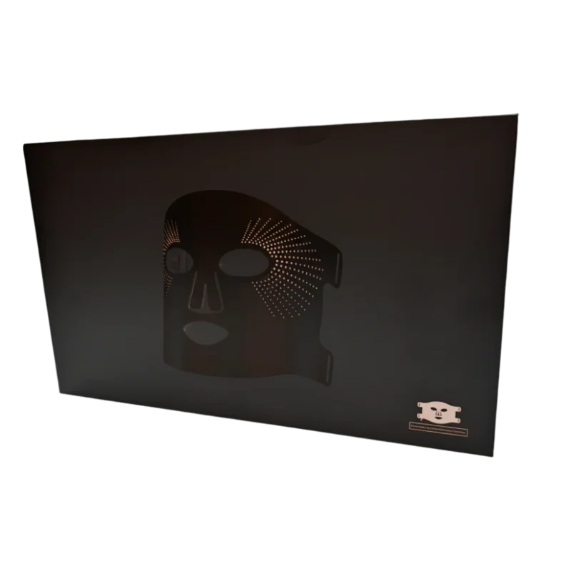 LED maska – diaľkové ovládanie a nastaviteľné popruhy pre komfortné používanie