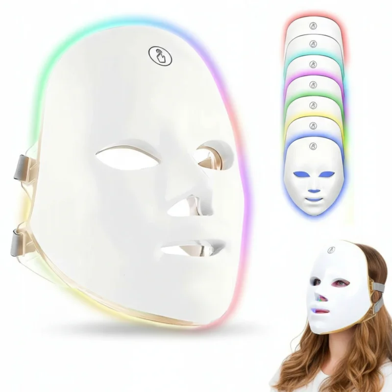 Ergonomický tvar LED masky – pohodlné prispôsobenie kontúram tváre