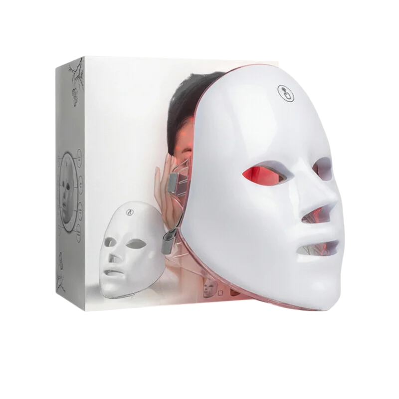 LED maska s nabíjaním – domáca svetelná terapia krok za krokom