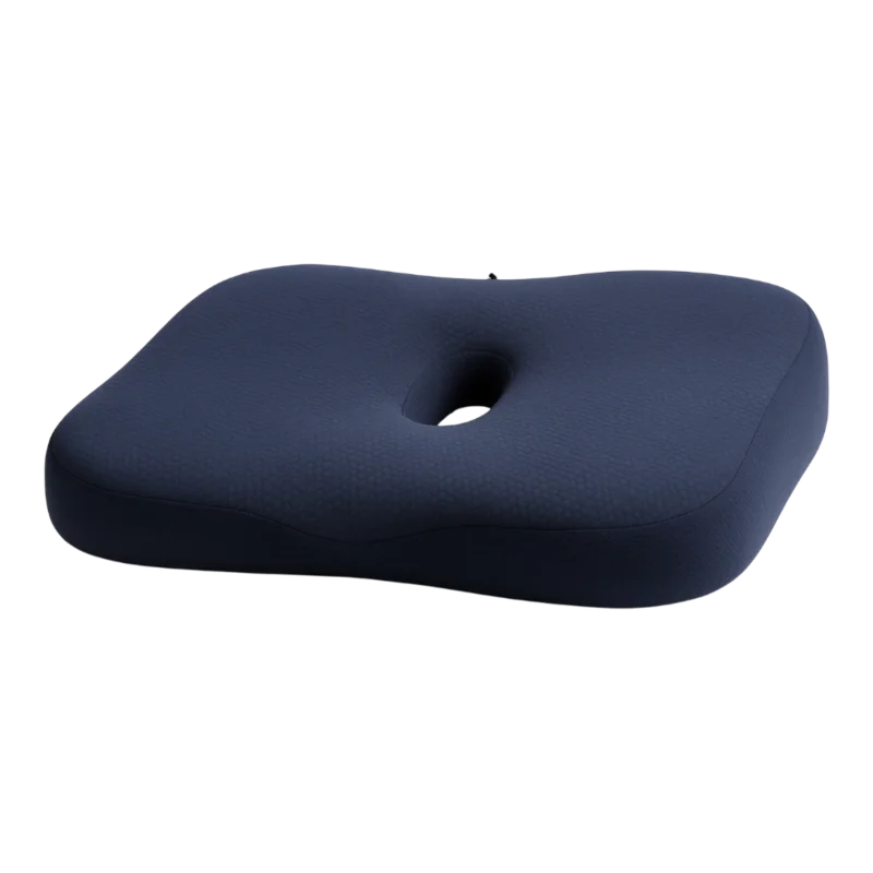 Ergonomická vyhrievacia poduška s masážou – červené a zelené zóny ohrevu a masáže