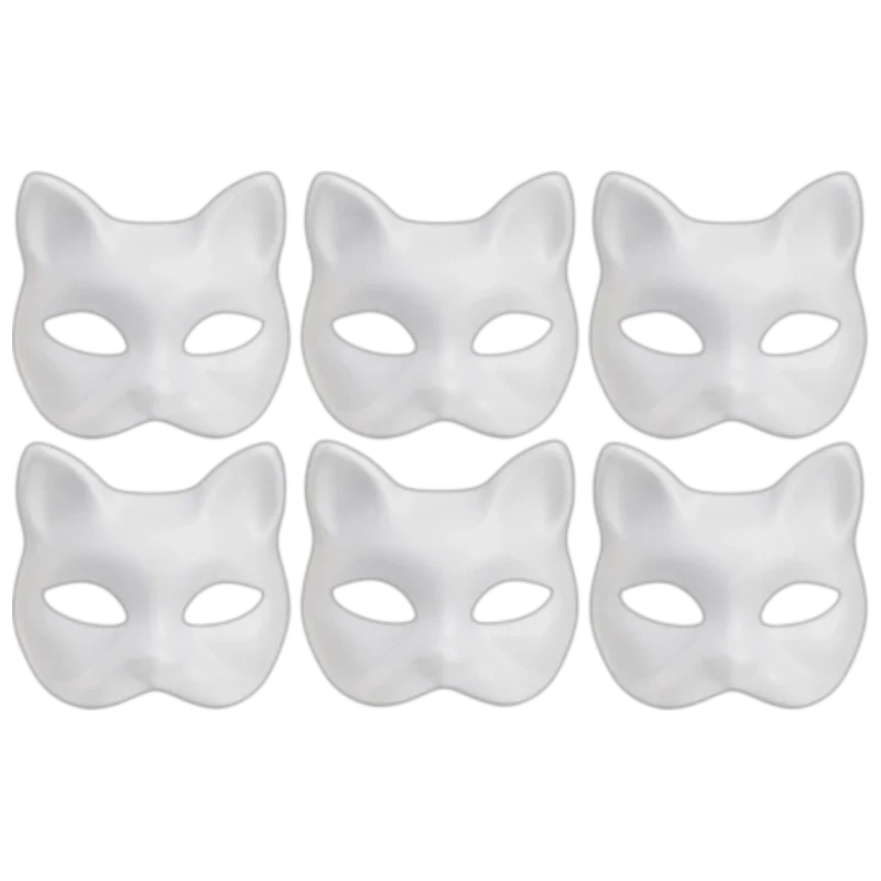 Mačacie masky – ukážka zdobenia