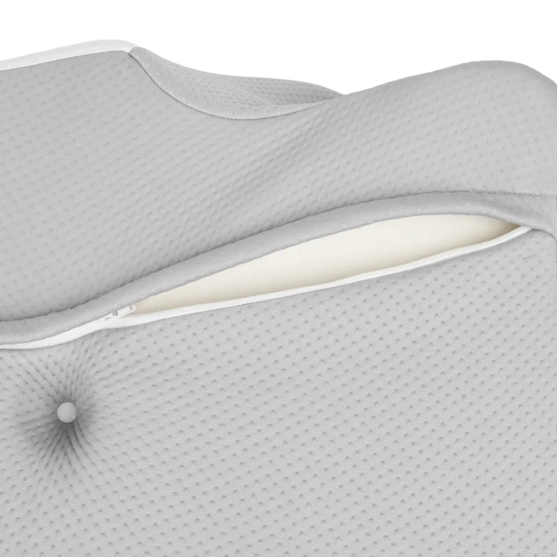 SLEEP BUDDY – detail poťahu so zipsom a pamäťovej peny