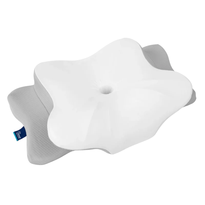 Ortopedický vankúš CPAP SLEEP BUDDY – detail tvaru a výrezov