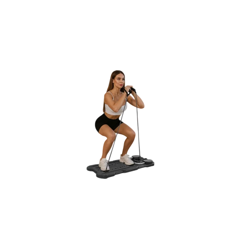 Pilates doska TRIZAND 26343 – skladanie a úložný dizajn