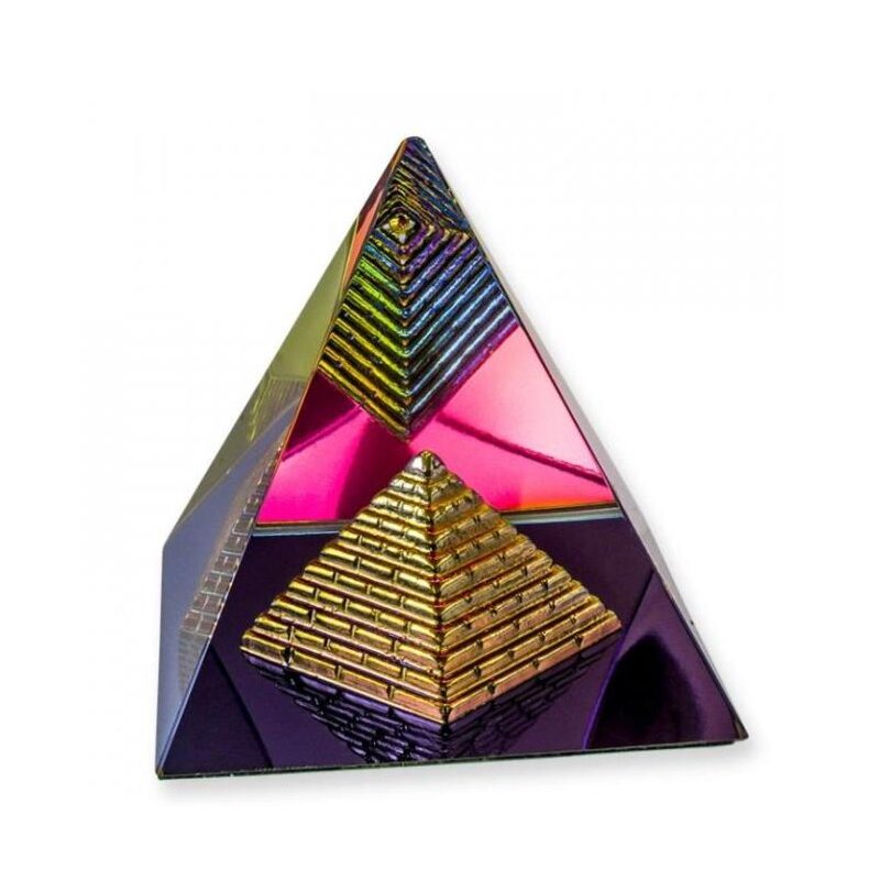 Energetická pyramída s dizajnom Yin yang, Óm alebo klasická verzia