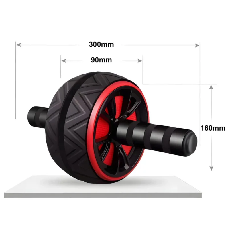 Ab roller pri tréningu – ukážka plynulého pohybu