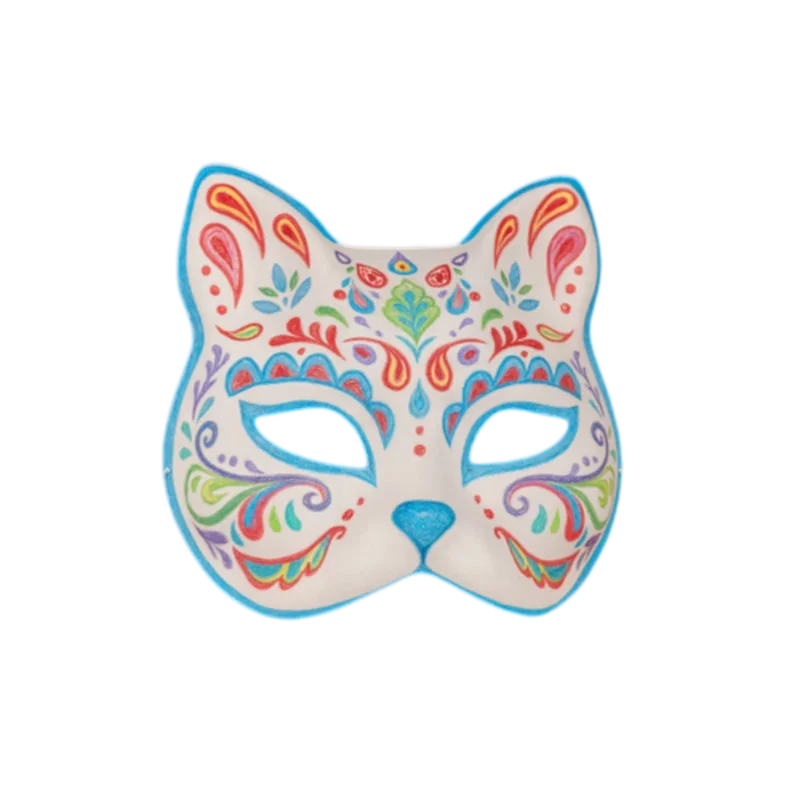 RUHHY masky mačka – detail tvaru a hladkého povrchu