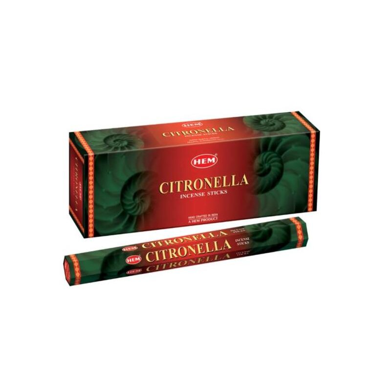 Aromatické tyčinky HEM – Citronella detail balenia