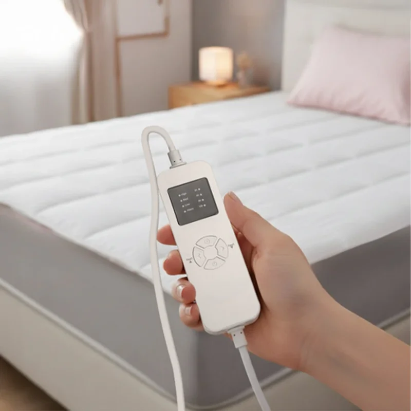 Vyhrievaný poťah Ruhhy 26222 na posteli – komfortné teplo počas noci