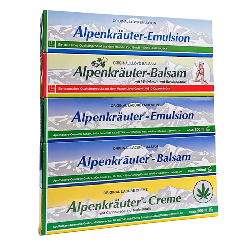 Bylinný krém Alpenkräuter