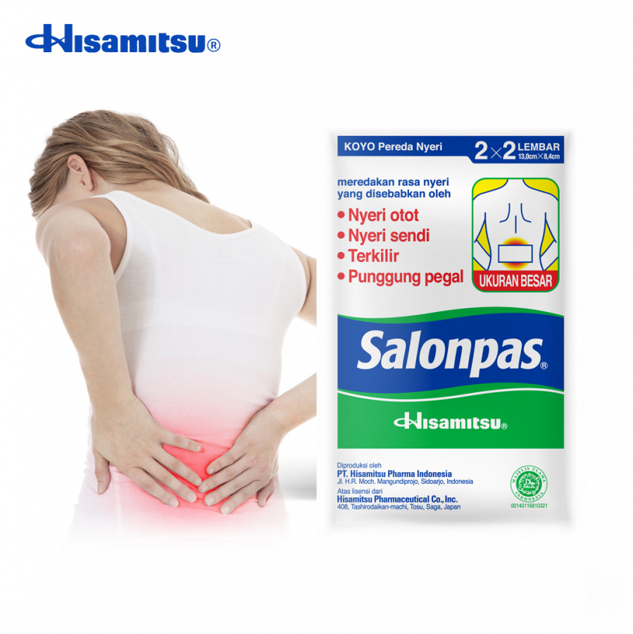 Salonpas náplasť - balenie